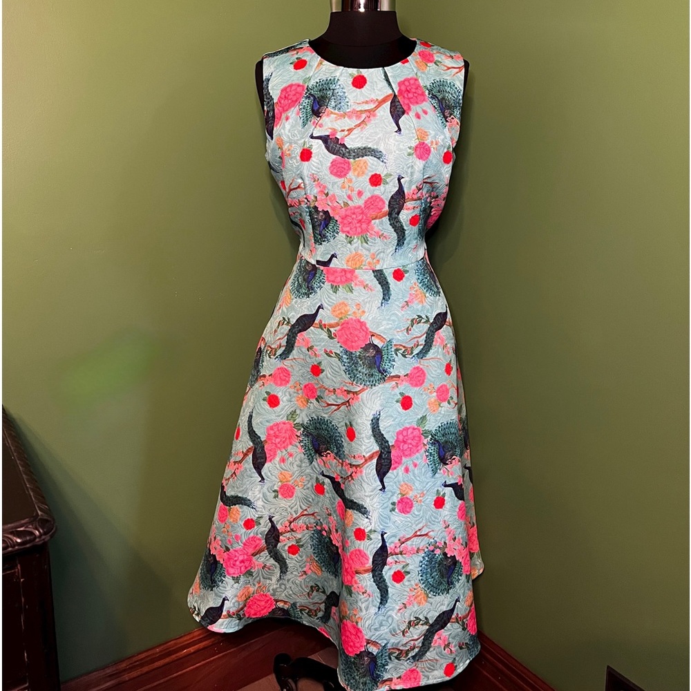 Voodoo Vixen Peacock Dress
